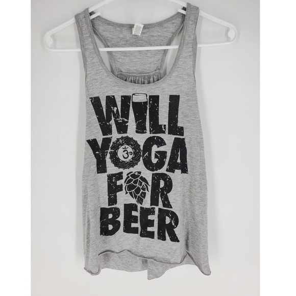 Bella Canvas Tops - Will yoga for beer tank to ipa gym top workout
